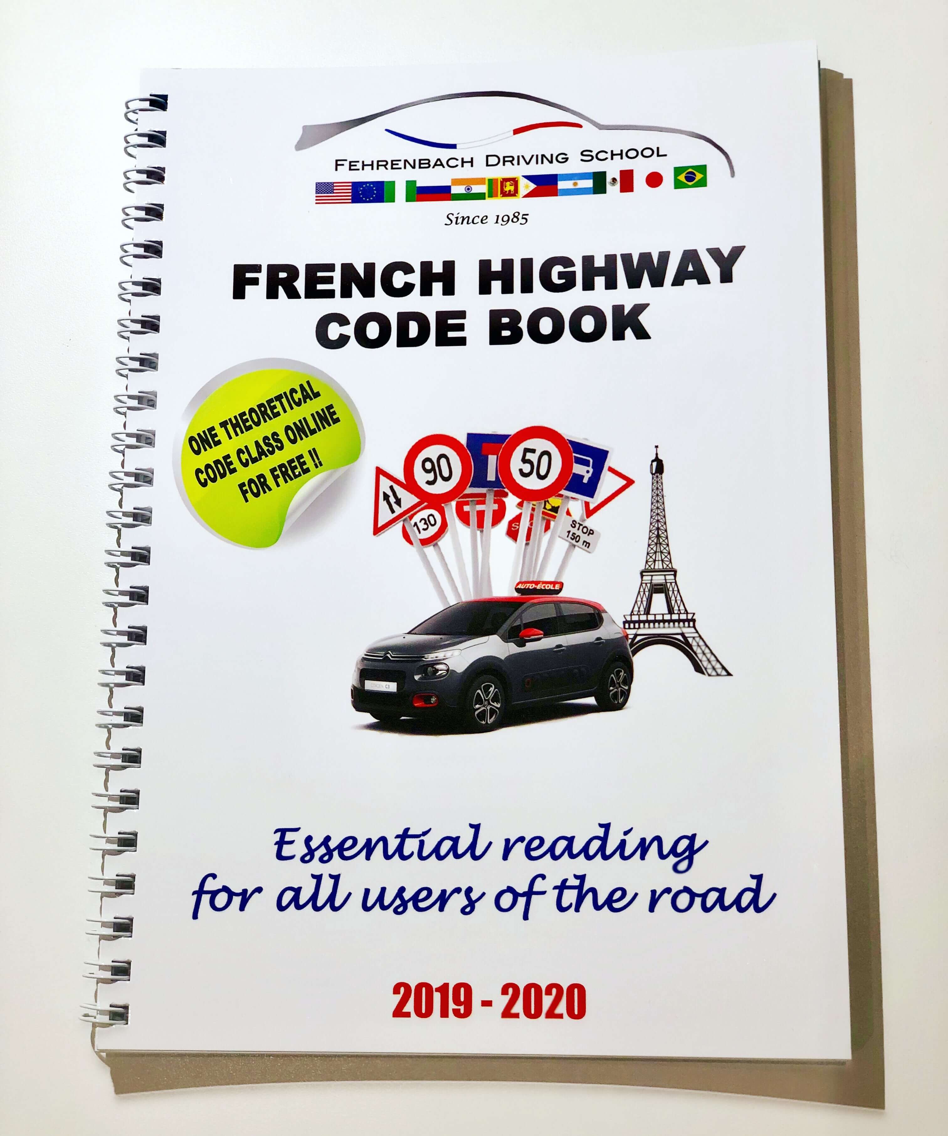 New Official French Highway Code Book 2016 2017